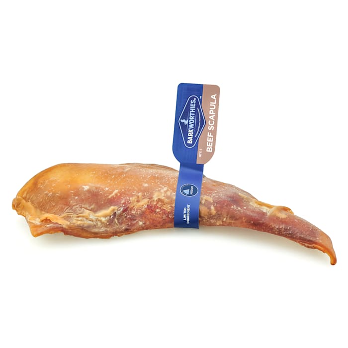 Barkworthies Beef Scapula Dog Treat Chew - 7-9 Inch Natural Single Ingredient