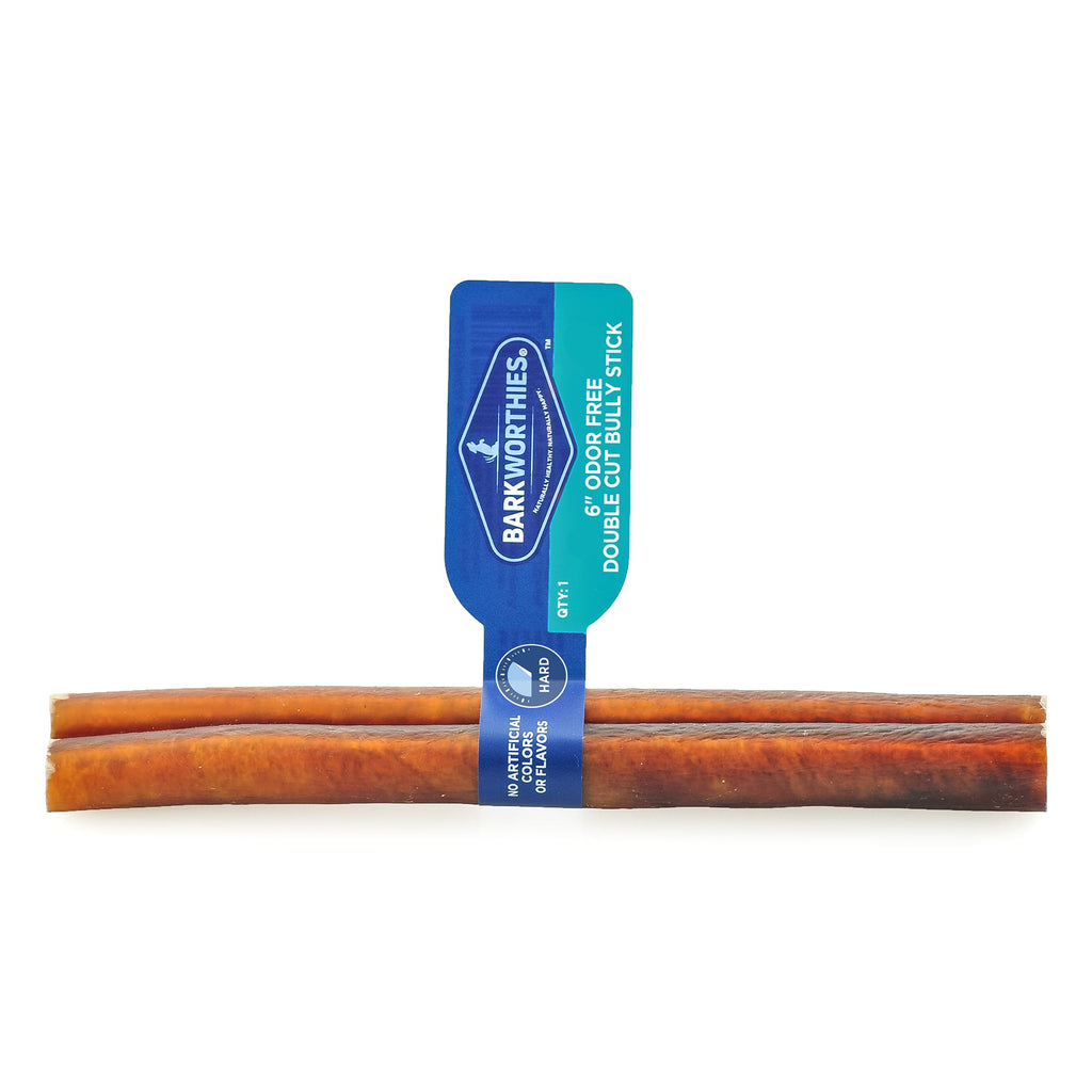 Pet Food Experts 20510488 6 in. Barkworthies Bully Thick ...