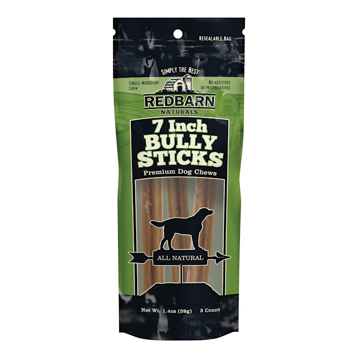 Redbarn Bully Sticks for Dogs, 7 Inch, 3 Count Pack