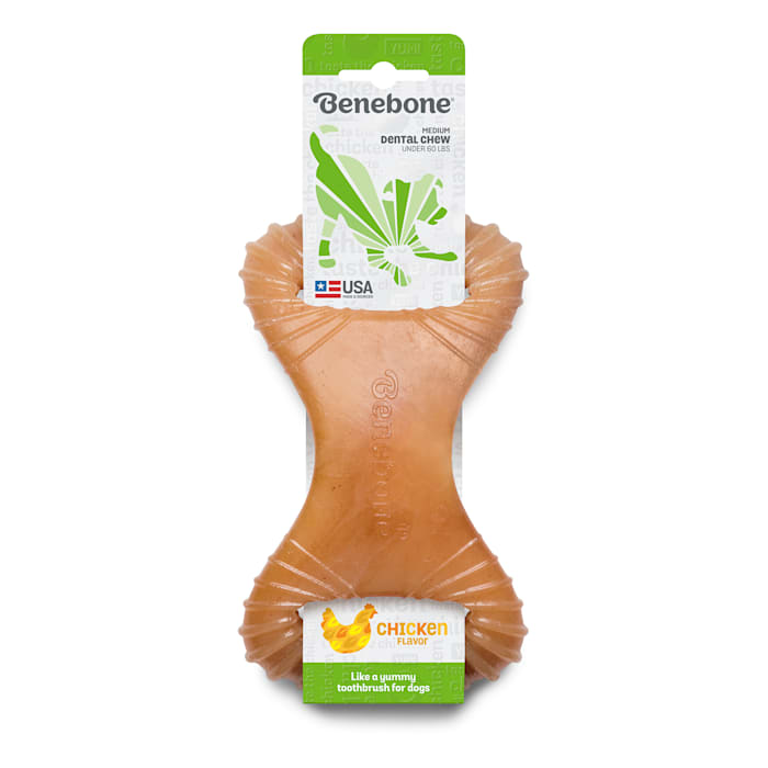 Benebone Dental Chew Chicken Medium Dog Toy
