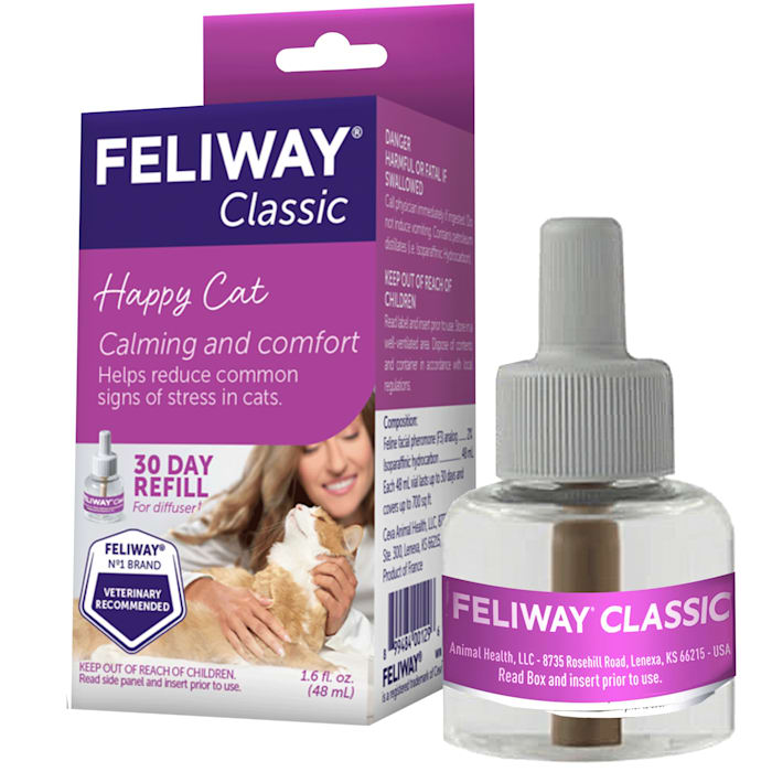Feliway Classic Cat Calming Diffuser Refill, 48ml - 30 Day