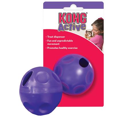 KONG Active Cat Treat Ball - Dispensing Toy for Cats