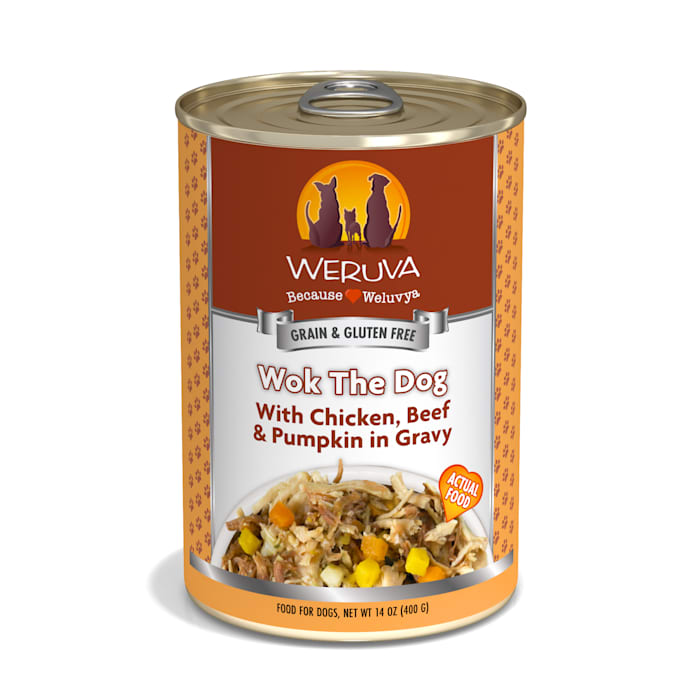 Weruva Human Style Grain-Free Wok the Dog with Chicken, B...