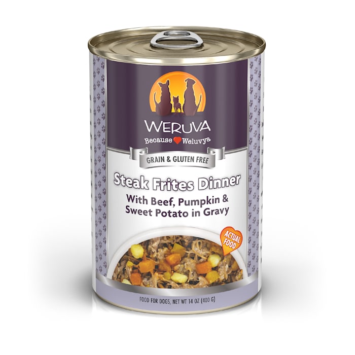 Weruva Dog Steak Frites 14oz