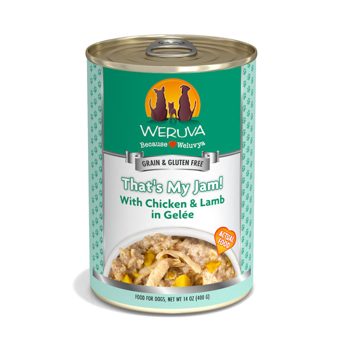 (12 Pack) Weruva That's My Jam! Chicken & Lamb in Gelee W...