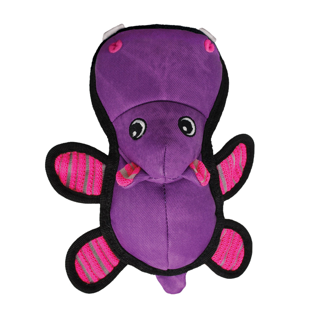 Kong Hippo Dog Toy  X-Small/Small  Purple