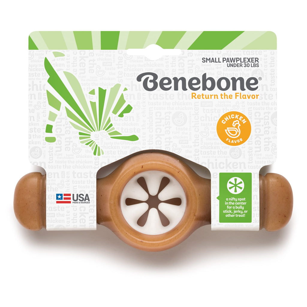 Benebone Small Chicken Pawplexer Dog Chew Toy