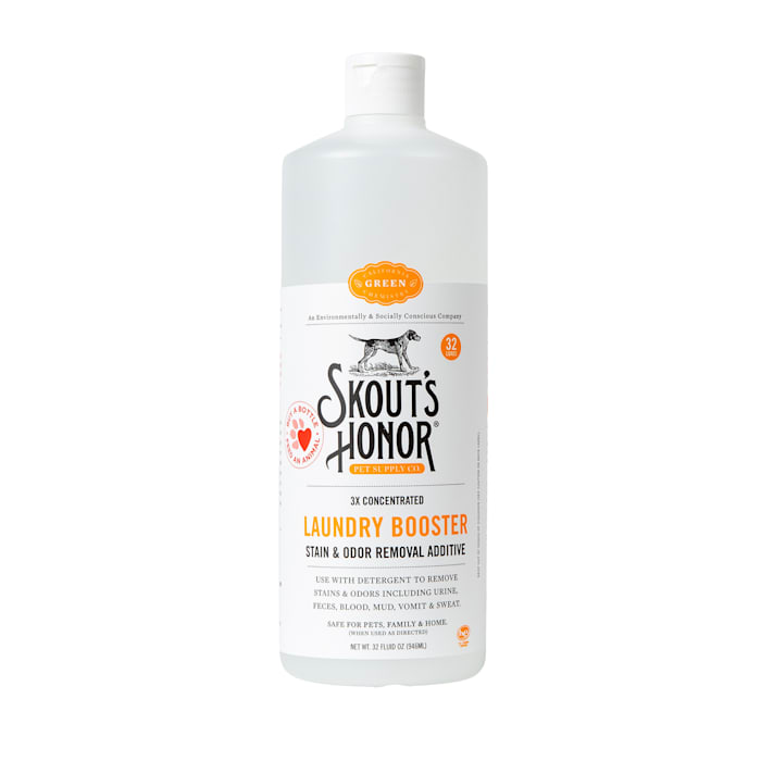 Skout's Honor Laundry Booster Stain & Odor Removal Additive - 32 oz Pet Laundry Detergent