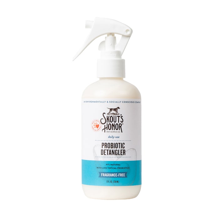 Skout's Honor Probiotic Daily Use Detangler Unscented for...