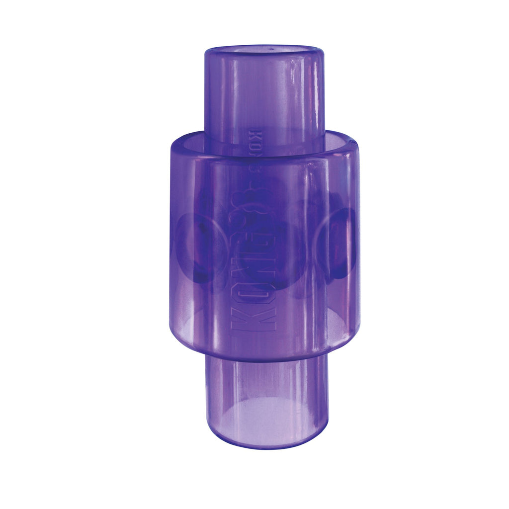 Kong Treat Duo Dog Toy - Purple, Medium - Durable Treat Dispensing Toy