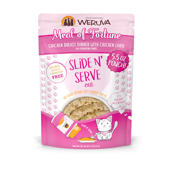 Weruva Pate Meal of Fortune Chicken Breast Dinner with Ch...