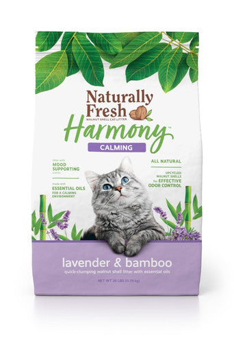 Naturally Fresh Harmony Lavender & Bamboo Clumping Cat Litter, 26 lb