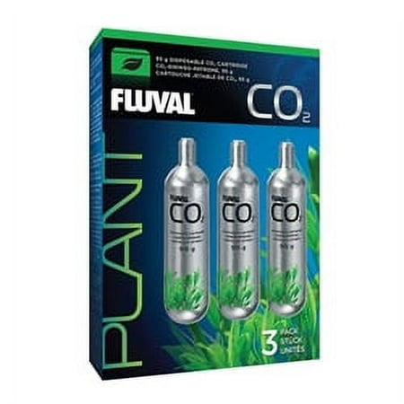 Fluval 95g CO2 Disposable Cartridge 3-Pack