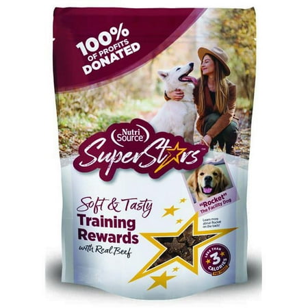 NutriSource SuperStars Training Rewards, Beef - 4 oz