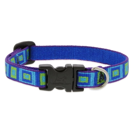 LupinePet Originals Sea Glass Dog Collar - 1/2 inch - 8-12" Adjustable