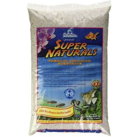 CaribSea Super Naturals Torpedo Beach Aquarium Sand Substrate - 20 lb