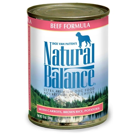 Natural Balance Ultra Premium Beef Formula Canned Dog Food 13oz