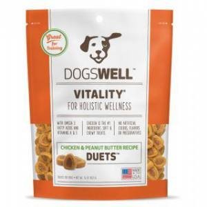 Dogswell Vital Duet Chicken & Peanut Butter Dog Treats, 1...