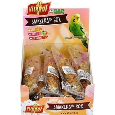 A&E Vitapol Smakers Parakeet Treat Sticks - Fruit Flavor - 1.59oz (Single Stick)