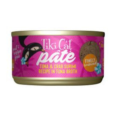 Tiki Cat Grill Pate Tuna and Surimi 2.8oz Can