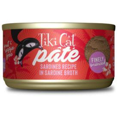 Tiki Cat Grill Pâté Wet Cat Food - Tuna & Prawn Recipe, 2.8 oz Can