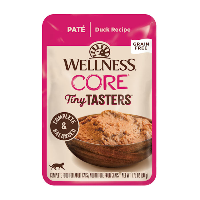 Wellness CORE Grain Free Tiny Tasters Duck Pate Wet Cat F...
