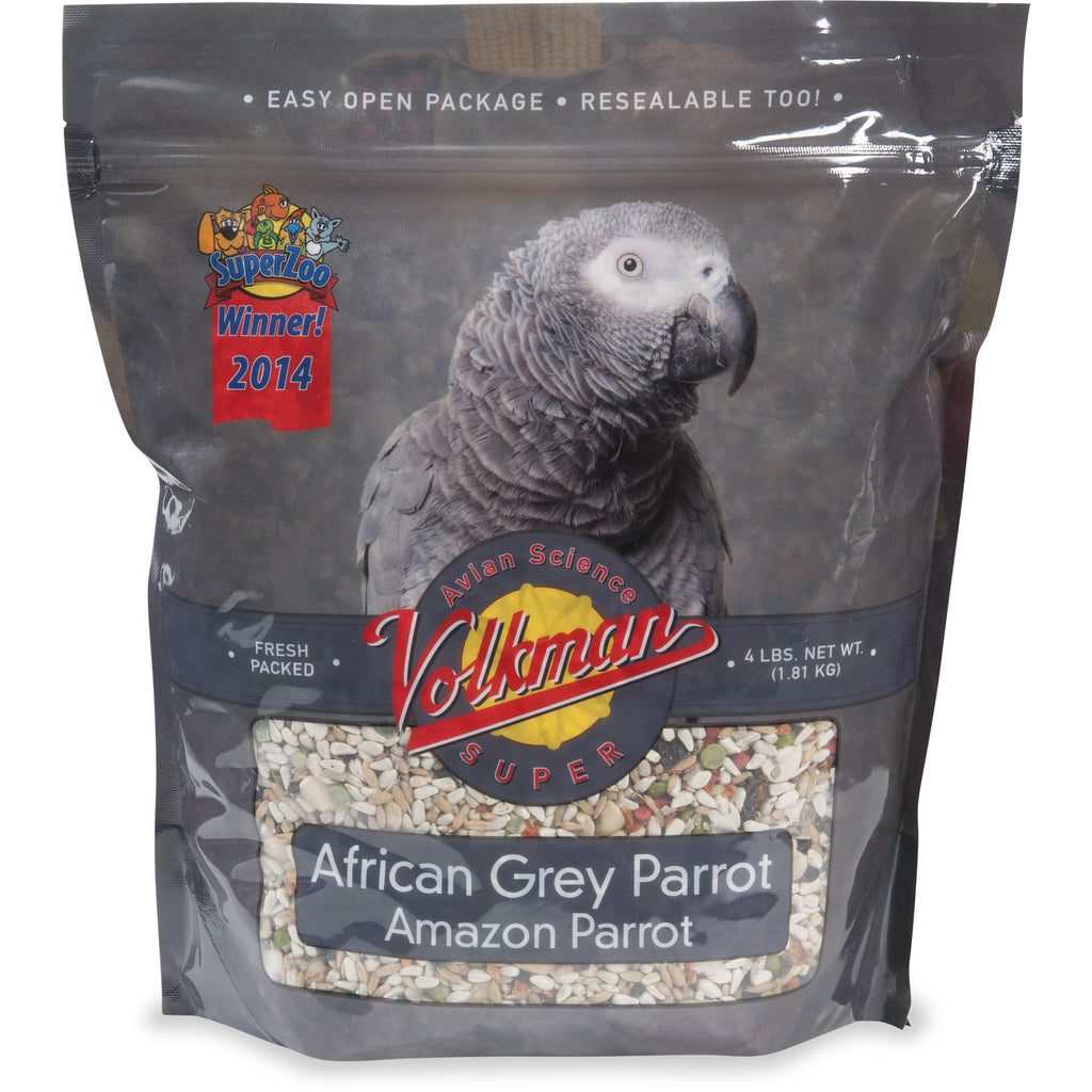Volkman Seed Avian Science African Grey Parrot 4lb