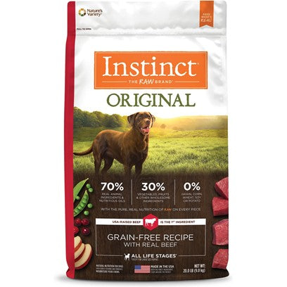 Instinct Original Grain Free Recipe with Real Beef Dog Food - 4 lbs