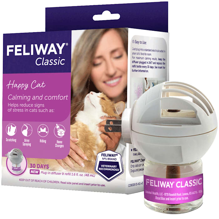 Feliway Classic Plug-in Home Diffuser Starter Kit for Cats