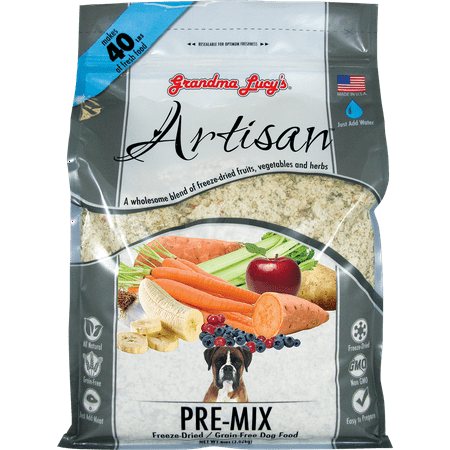 Grandma Lucy s Artisan Grain-Free Freeze-Dried Dog Food P...