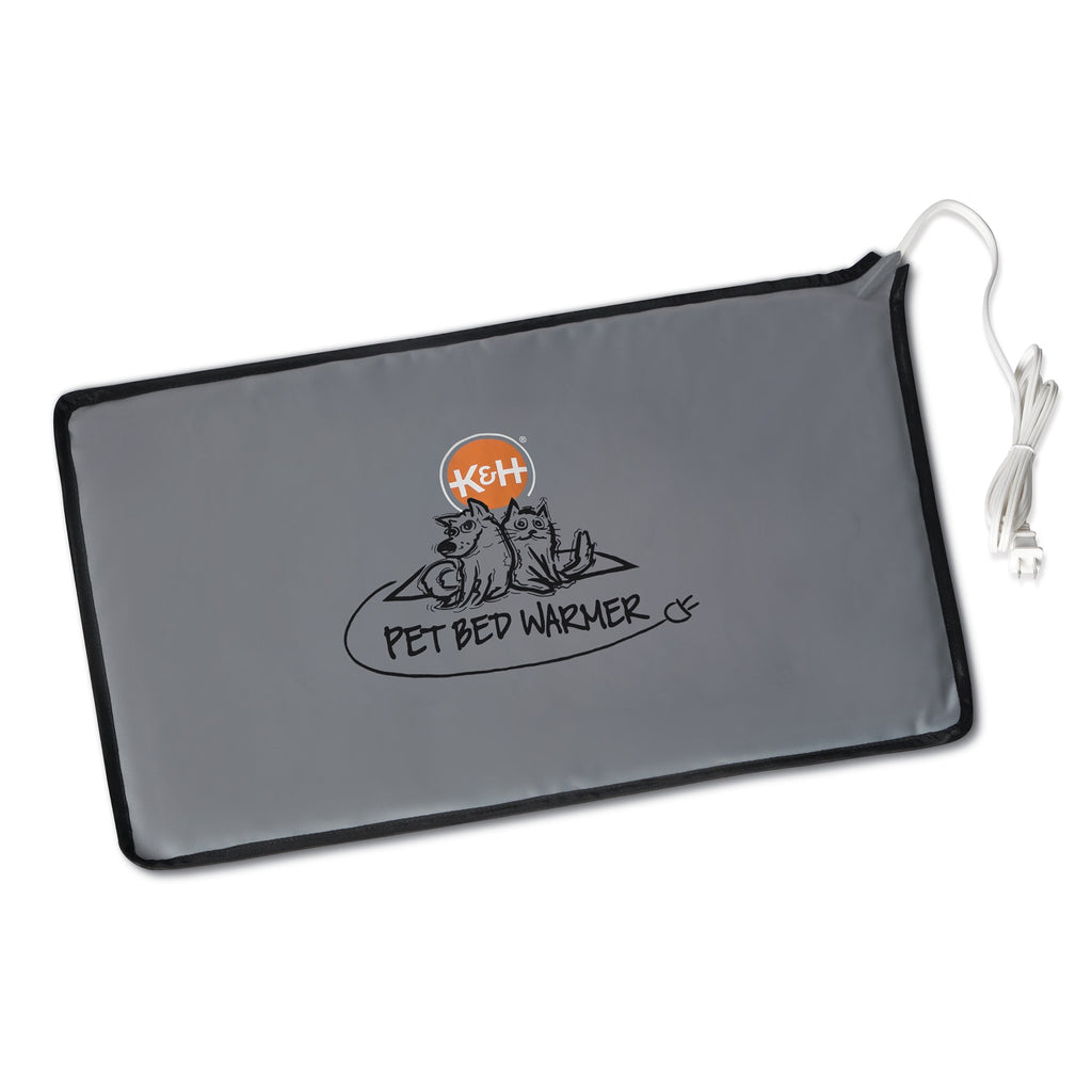 K&H Pet Products Pet Bed Warmer for Cats & Dogs Gray  XL ...