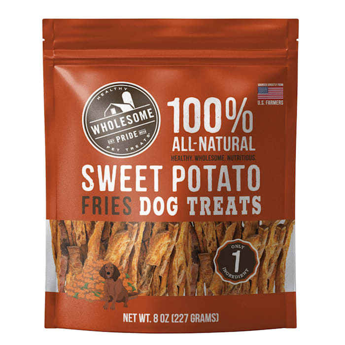 Petstages 68276 8 oz Wholesome Pride Sweet Potato Fries, ...