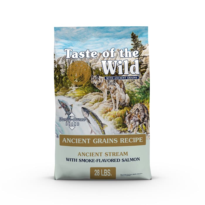 Taste of the Wild Ancient Stream Smoked Salmon Dry Dog Food, 28 lb