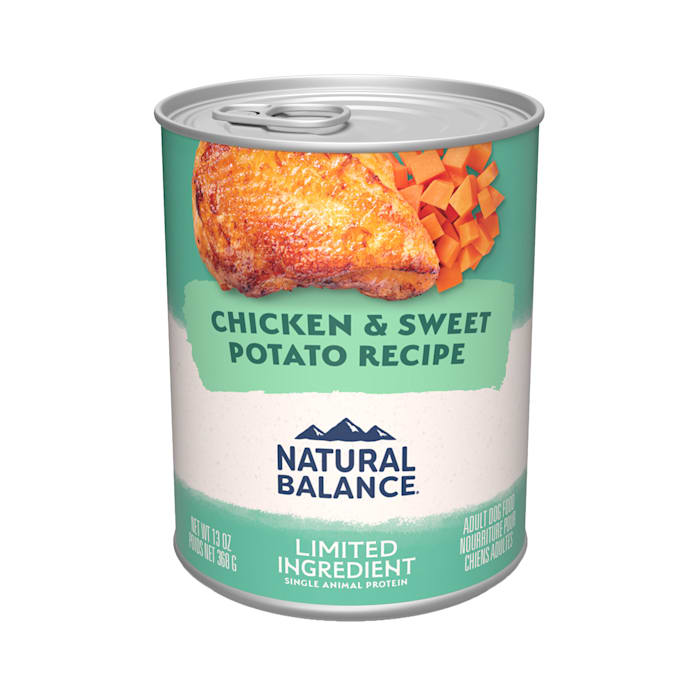 Natural Balance L.I.D. Chicken & Sweet Potato Formula Canned Dog Food 13oz