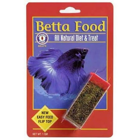 San Francisco Bay Brand Betta Food - Freeze Dried Bloodworms - 1gm Vial