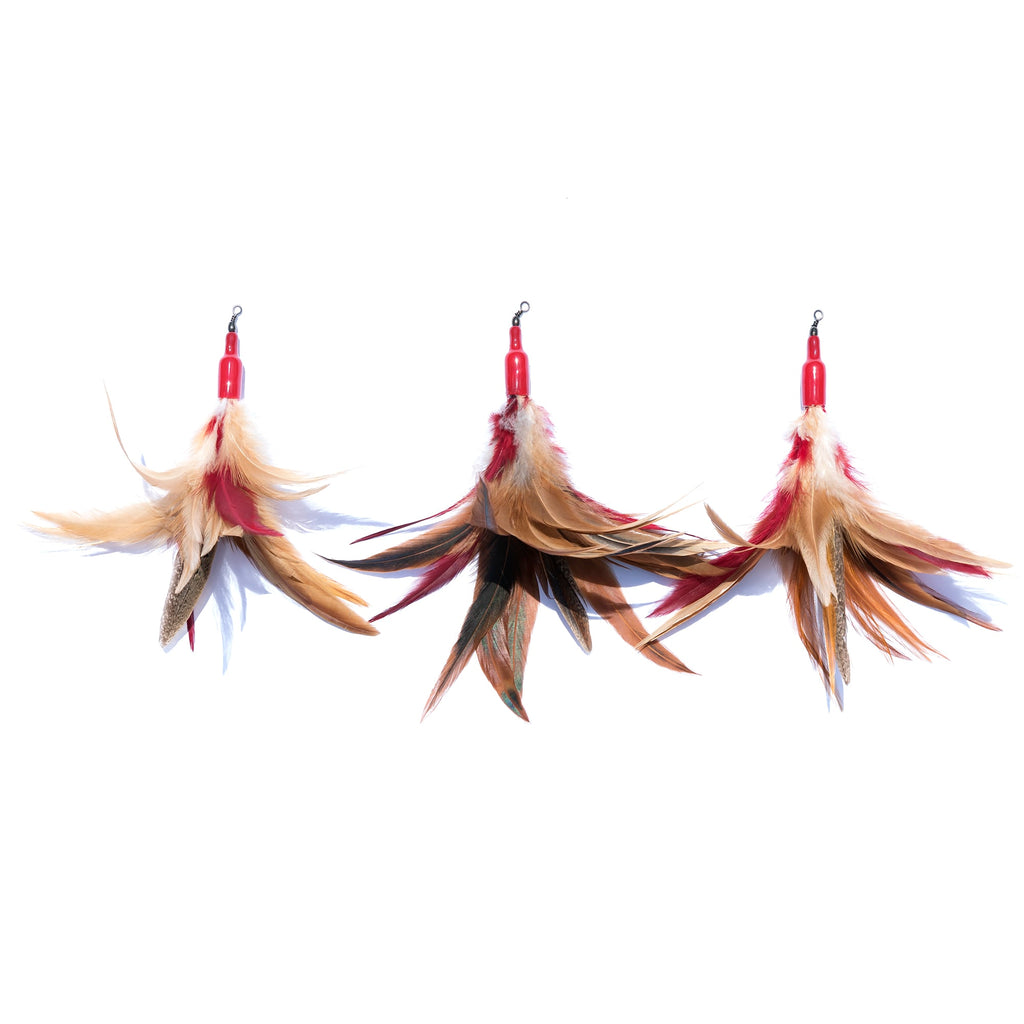 GoCat Da Bird Da Wild Thing Cat Toy Feather Attachment Refill