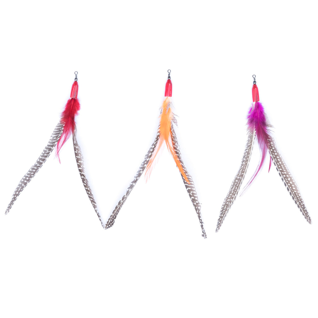 Go Cat Da Zebra Fish Cat Toy Teaser Wand Lure Refill