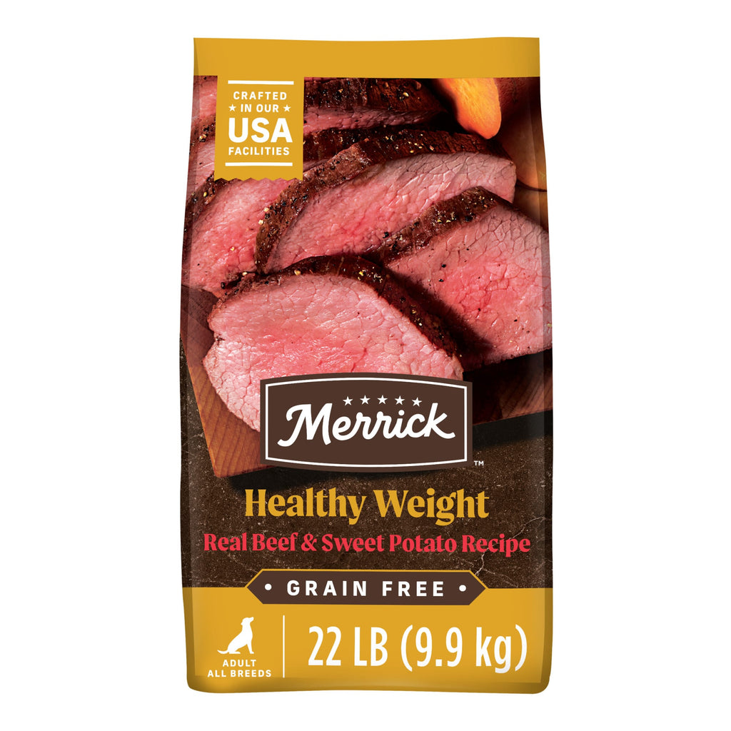 Merrick Grain Free Healthy Weight Dry Dog Food - 22 lb Bag