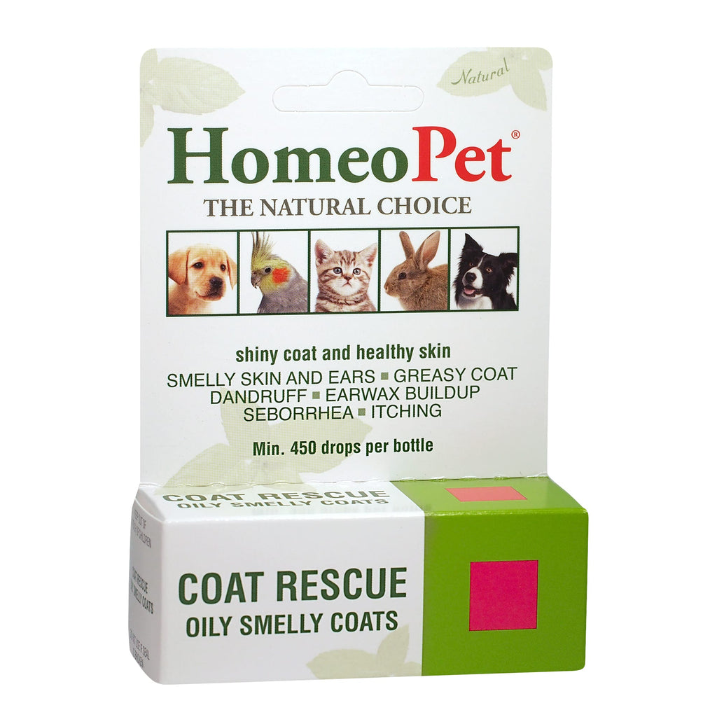 HomeoPet Coat Rescue  Skin and Coat Support for Pets  15 ...