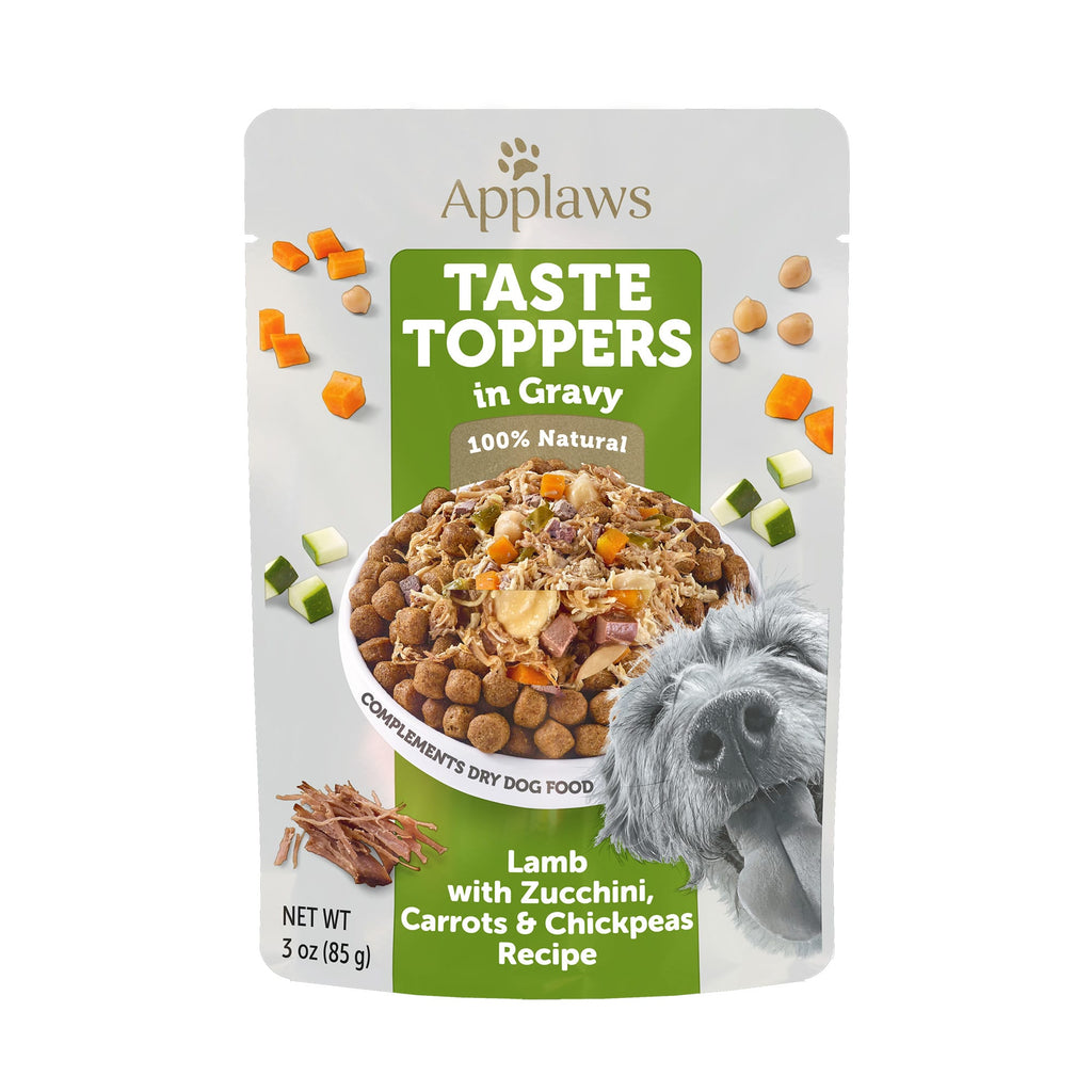 Applaws Dog Topper Lamb Carrot Zucchini Chickpeas Gravy 3oz