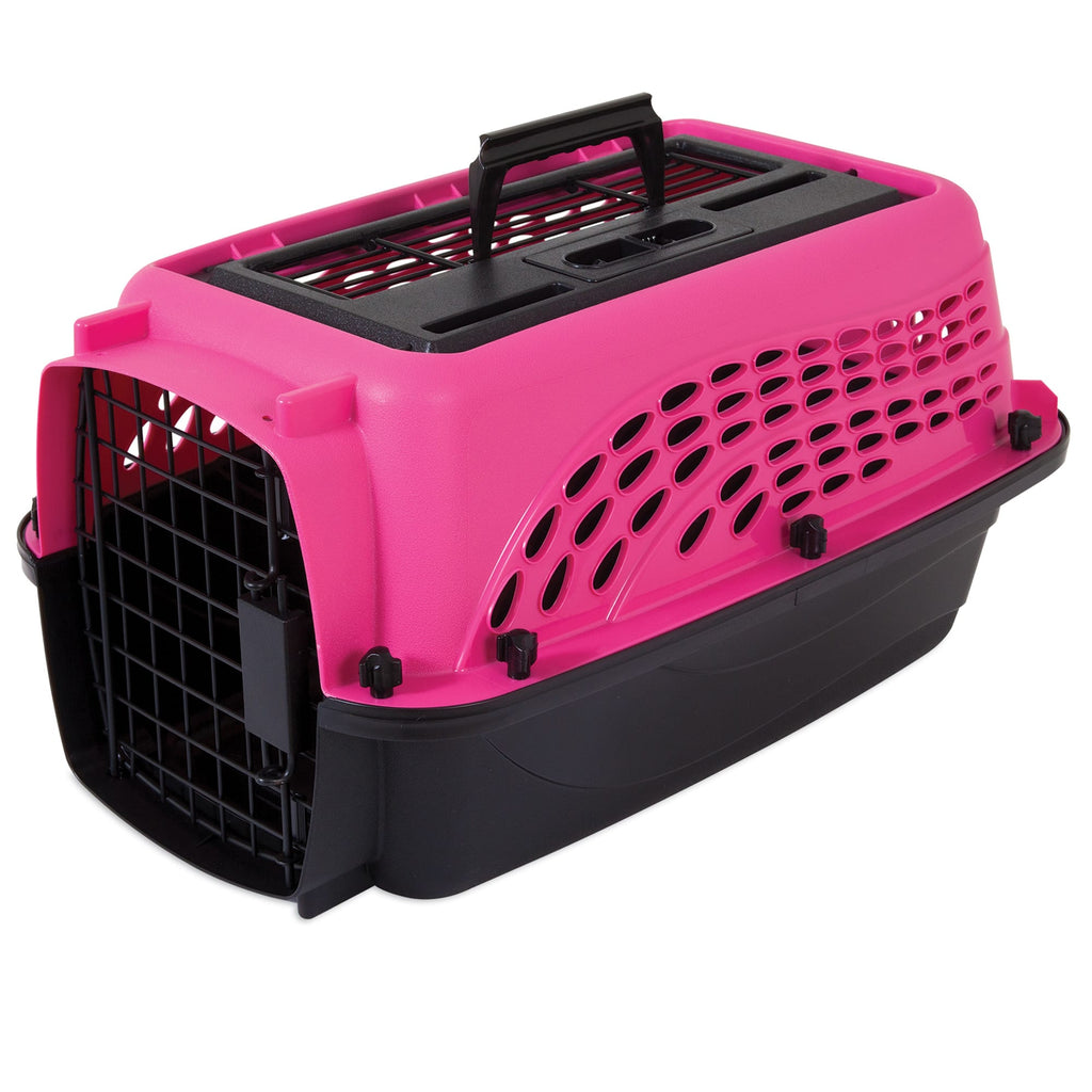 Petmate 2 Door Top Load Kennel - 19 inch, Small Pet Carrier for Dogs & Cats up to 10 lbs