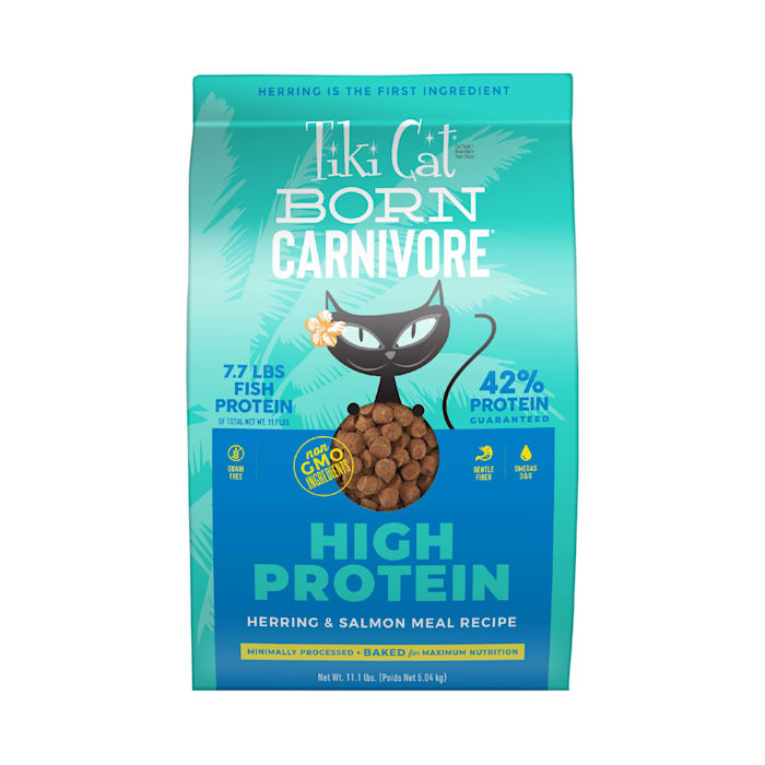 Tiki Cat Born Carnivore High Protein Herring & Salmon Mea...