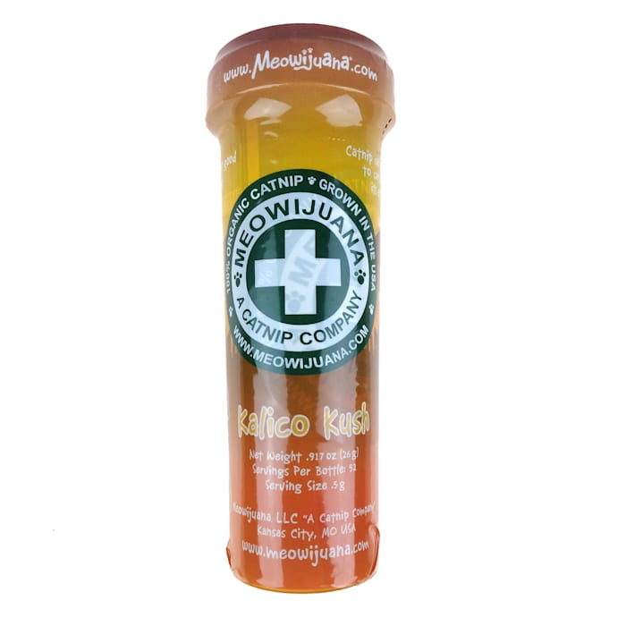 Meowijuana Kalico Kush Catnip & Valerian Root Blend - Stimulating Cat Toy