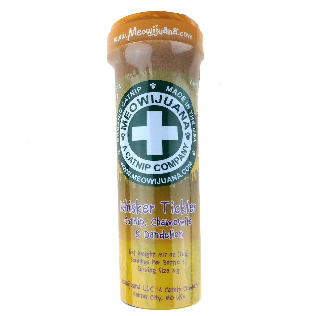 Meowijuana Whisker Tickler Catnip, Chamomile & Dandelion ...