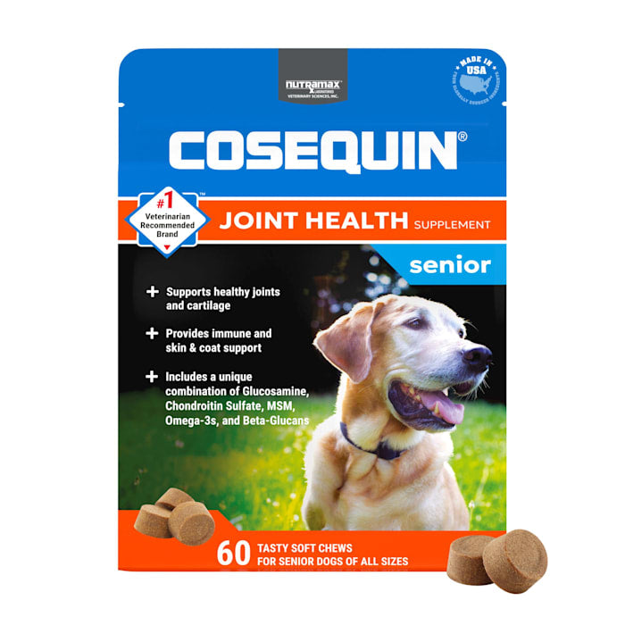 Nutramax Cosequin Senior Dog Joint Health Supplement - 60 Soft Chews