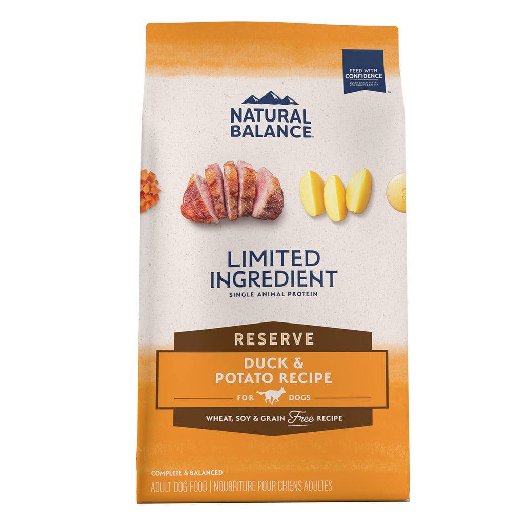Natural Balance Limited Ingredient Diet Potato & Duck Dry Dog Food 26lb