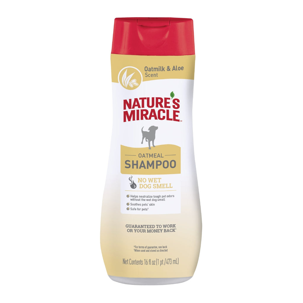Nature's Miracle Oatmeal Dog Shampoo - Odor Control & Skin Care - 16 oz