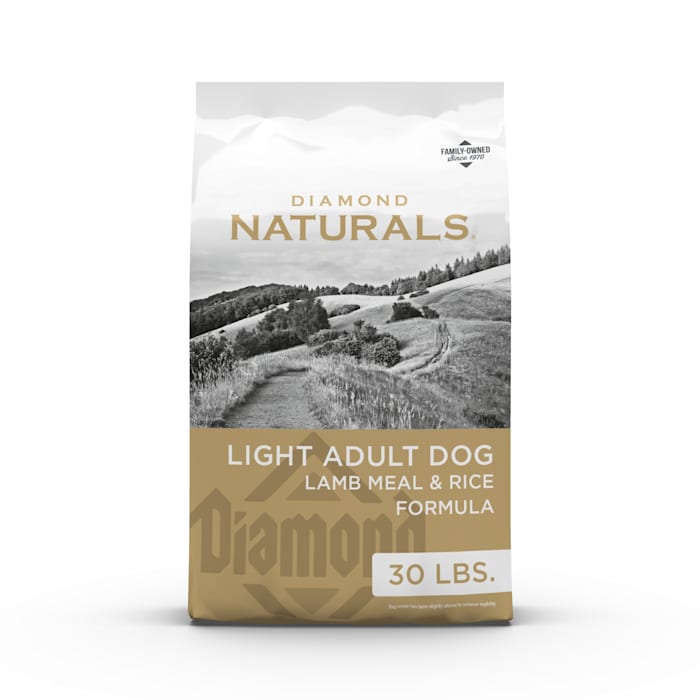 Diamond Naturals Light Adult Dog Food - Lamb Meal & Rice Formula - 30 lb Bag