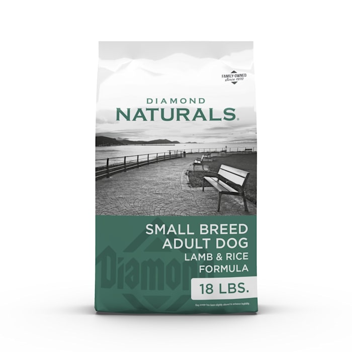 Diamond Naturals Small Breed Lamb & Rice Adult Dry Dog Food, 18 lb