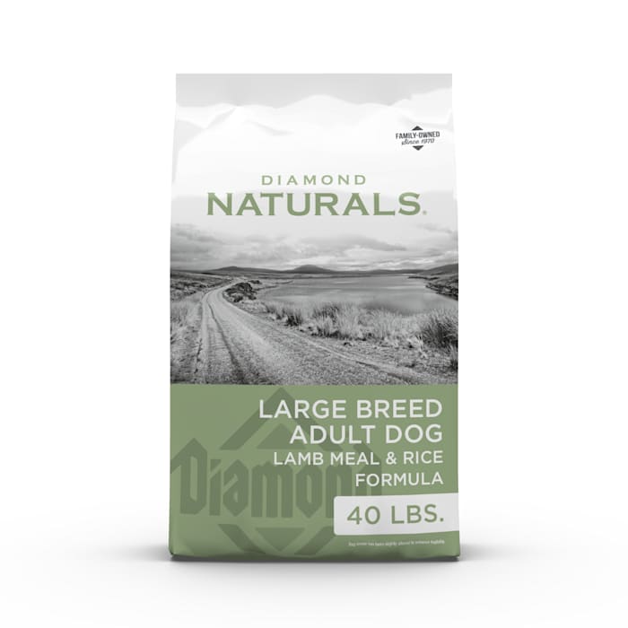 Diamond Naturals Large Breed Adult Dog Food - Lamb Meal & Rice Formula - 40 lb Bag